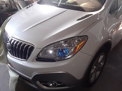 Buick Encore Paint Code Location 2012 - Present