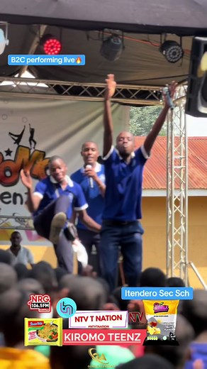 B2C Performing Live at Itendero Secondary School