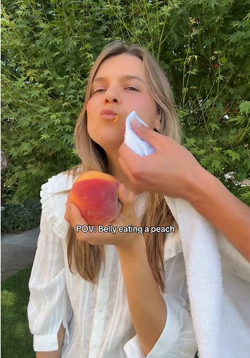 Juicy Peach Moments in Video