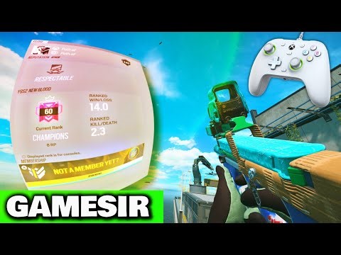 #1 GAMESIR SE CONTROLLER SETTINGS & SENSITIVITY Guide on Rainbow Six Siege