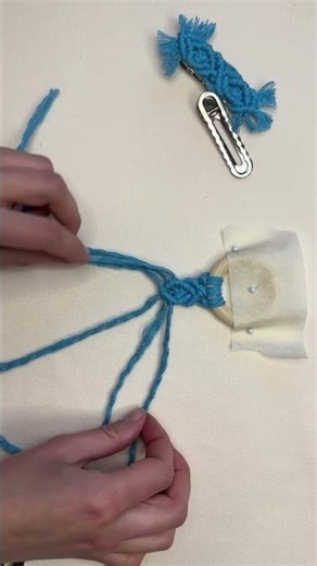 Easy Macramé Hair Clip Idea You’ll Want to Try