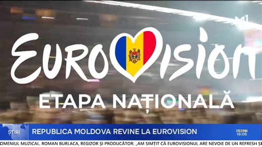 Republica Moldova revine la Eurovision 2026 | TV Moldova1