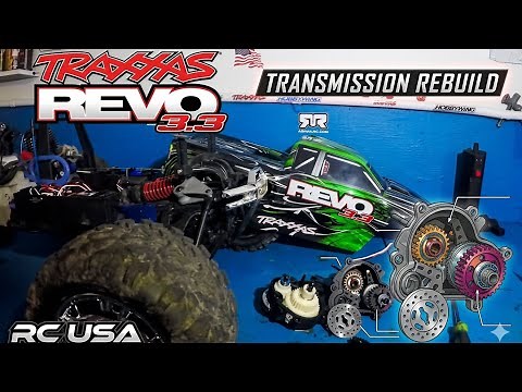 Replacing the broken gear in Revo 3.3 transmission rebuild full guide and parts