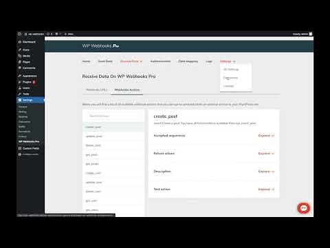 [EXPLAINED] WP Webhooks Pro - Receive Data tab