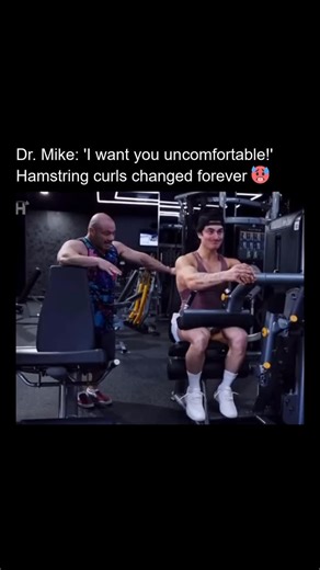 Gym Science Explained on Instagram: "You thought you knew hamstring curls? Think again. This clip perfectly demonstrates how a slight shift in posture – driving your hips forward and arching your lower back – transforms a standard hamstring curl. That initial wide-eyed reaction says it all: instant, intense hamstring engagement you didn’t know you were missing. It’s not just about moving the weight; it’s about *how* you move it and *where* you feel it. Small adjustments in form and body position