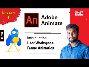 Adobe Animate from the beginning in Tamil | Lesson 1 | Stuff Dude