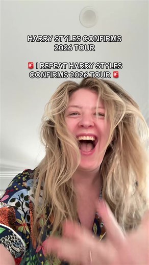 Harry Styles Confirms 2026 Tour Announcement