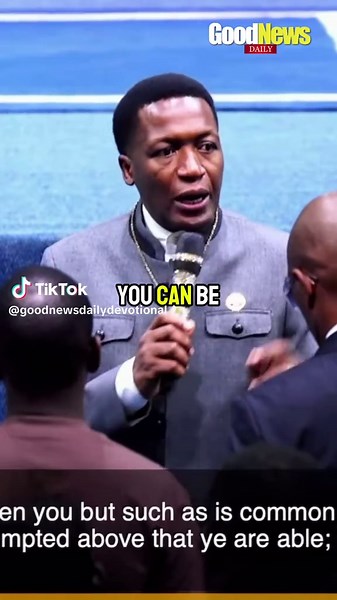 You are never trapped! God will never allow a temptation beyond your ability to overcome it. There is always a way of escape. Watch Prophet Uebert Angel teach how COMMUNION becomes a divine escape from problems, poverty, and temptation. #Communion #goodnewsdailydevotional #temptation #fyp#jesus @Uebert Angel @BeBe Angel