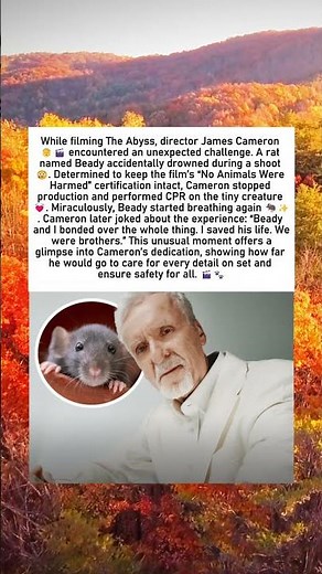 James Cameron Saves a Rat on The Abyss Set | Behind-the-Scenes Story