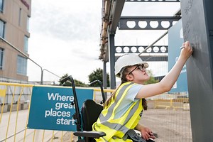 Henry Boot Construction marks major milestone with steel-signing ceremony at groundbreaking child health centre