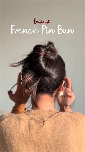 Harsh Kaur on Instagram: "What hairstyles do you want to see next? . . . . . #hairstyle #bunhair #frenchbunhairstyle #easyhairstyles [hairstyles, hair inspo, hairdo, hair ideas, french pin bun]"