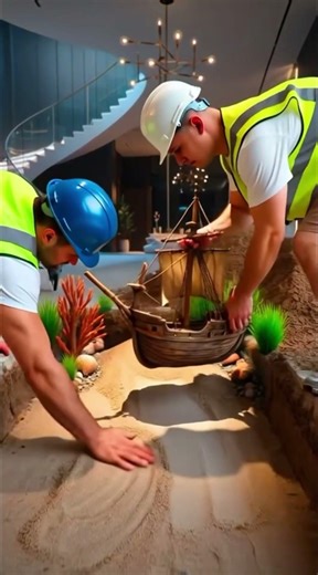 Building a Glowing Treasure Cave Under the Floor