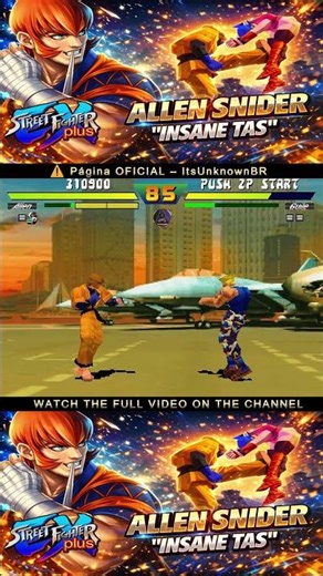 👊 ALLEN SNIDER UNLEASHED! Street Fighter EX Plus