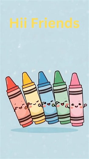 Sing & Learn Colors with Crayons! 🎶🖍️🌈👶