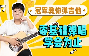 【共101集】史上最简单、易上手的零基础吉他课程！(吉他教学、吉他弹唱、吉他教程、民谣吉他、吉他课程)