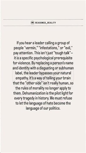 The Warning Signs of Tyranny