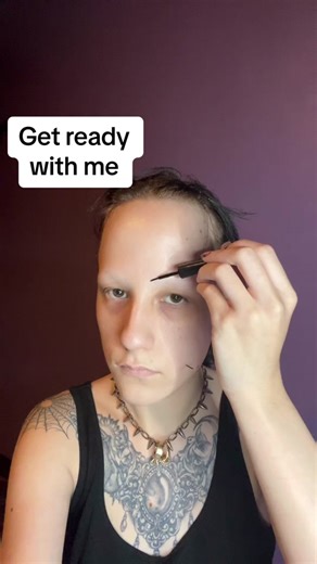 Gothic Trad Makeup Tutorial with Graphic Eyeliner | Cut Crease & Vamp Style