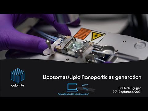 Microfluidics 101 with Dolomite #9 Lipid Liposome nanoparticle generation