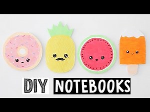 MAKING 4 AMAZING DIY NOTEBOOKS - Cute & Easy Back To School Supplies!