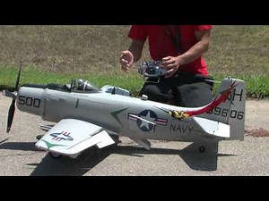 A-1 SKYRAIDER Warbird FLIGHT REVIEW in HD!
