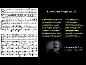 Liebeslieder Waltzes, Opus 52. Johannes Brahms. Robert Shaw Chorale