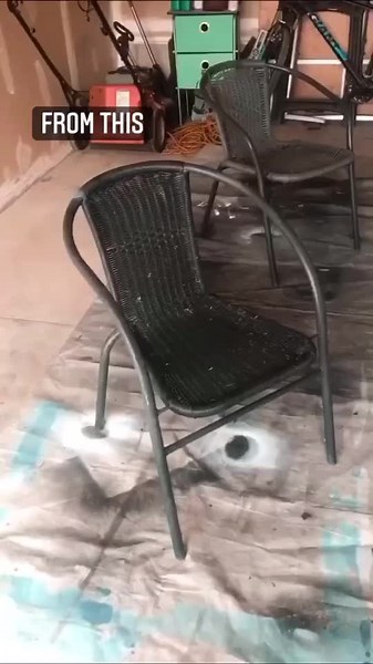 DIY Patio Chair Redo: Transform Old Chairs with Rope Weave!