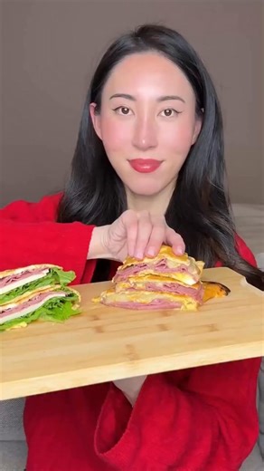 You may not think it would taste like bread, but it certainly tastes as close as it gets without any gluten or flour! No, it does not taste like egg whatsoever! Ingredients: - 3 cups cottage cheese - 3 eggs (you can even use 1 but I wanted more protein) - 1 tbsp Garlic powder - Your favorite spices (oregano, chili flakes, pepper…) Directions: - Mix together all ingredients - spread out on baking sheet - bake at 350F for 40 minutes - add your favorite fillings and broil on high in oven for 3 minu