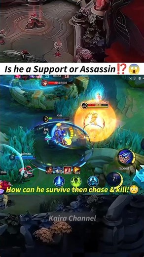 Support or Assassin⁉️😱 #mobalegends5v5 #moba5v5English #moba5v5pippin