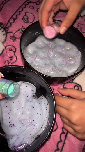 we got peaches slime at home 🥰@Nat!🌸 #slime #sparkilyslime #jazzycoolbean