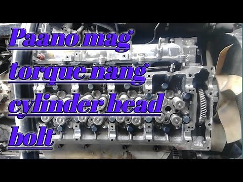 4m50 CYLINDER HEAD TORQUE | CANTER MITSUBISHI