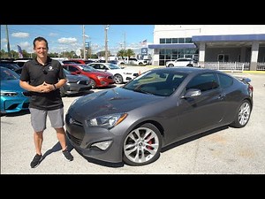 This 2013 Hyundai Genesis Coupe 3.8 Track is the MOST affordable used sports car at $10k