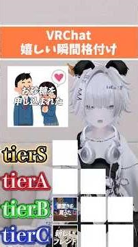 VRChat嬉しい瞬間格付け #vrchat #VRCあるある #vrc