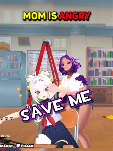 Angry ChaCha #vtuber #filian #vrchat | Vr Chat