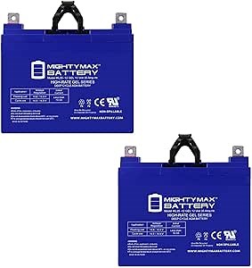 Mighty Max Battery 12V 35AH Gel NB Replacement Battery Compatible with Bruno SuperCub 44, SuperCub 46-2 Pack