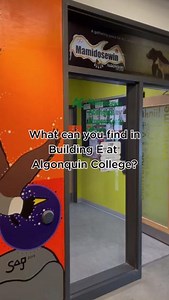 Discover Building E! Also known as the Student Commons, this building has everything a student can need on the Ottawa campus. From Parking, Lockers, and Card Services to Booster Juice — Building E is the place to be! Learn more at www.algonquincollege.com/maps | Algonquin College