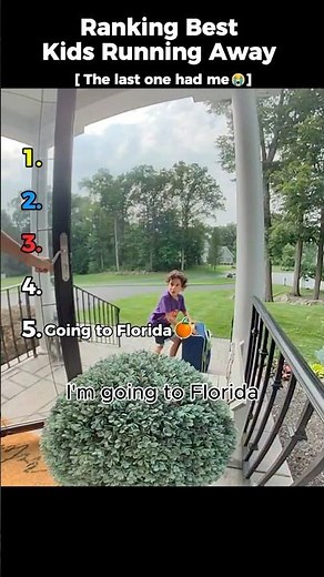 Funniest Kids Running Away From Home!🧳🤣