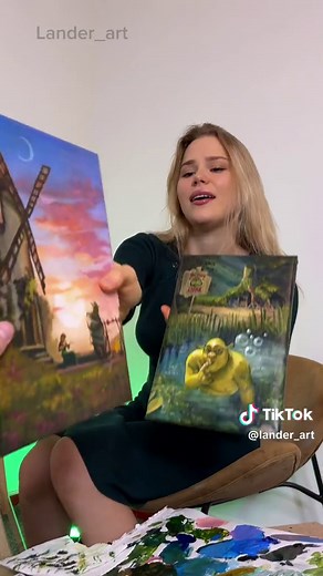 Which One Do You Like More? Shrek Art Challenge Comparison