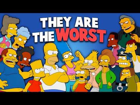The Worst Thing EVERY Simpsons Character Has Done (115 Characters)