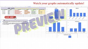 ABC Data Collection Google sheet! Automatically create graphs-easy to use!!