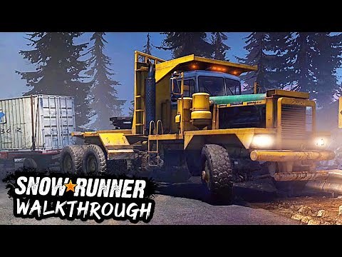 SnowRunner | Fuel Order | Walkthrough Gameplay