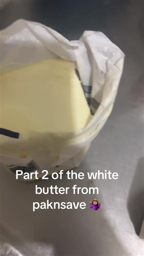 Making White Butter from Pak'nSave