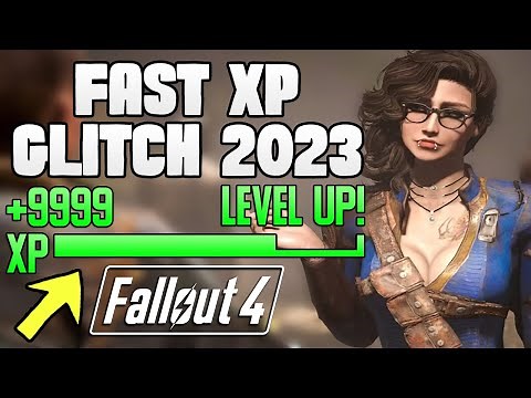 Fallout 4 Fast Leveling Glitch 2023 / How to Level Up Fast Early / Beginning XP Glitch Tutorial