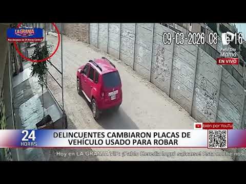 Vehicle allegedly linked to the theft of 71,000 soles recovered