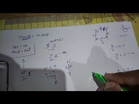 Thread Method,(inside and outside facing) Puzzle : SBI PO .
