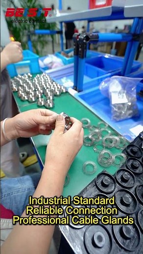 Secure Connection, Fail-Safe: The Industrial Standard of Professional Cable Glands #shorts
