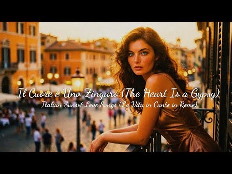 Il Cuore è Uno Zingaro (The Heart Is a Gypsy) | Italian Sunset Love Songs (La Vita in Canto in Rome)