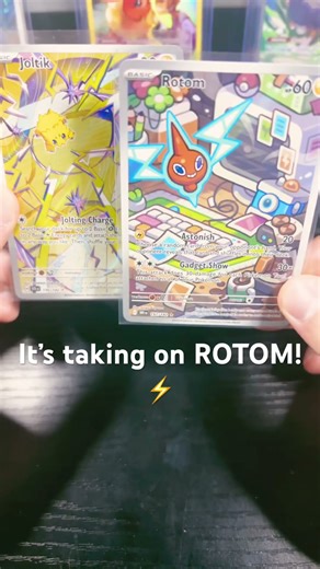 Card Battle Ep. 2! Joltik vs Rotom!