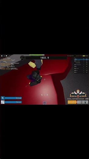 Fighting the Boss In the Raid Short 3 #roblox #robloxmemes