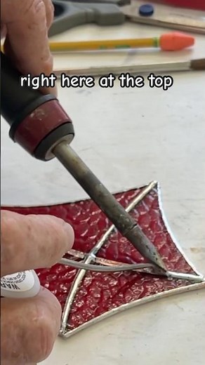 Pro Tip: Perfect Solder Bead for Stained Glass