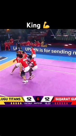 Pro kabaddi match second part💪 #kabaddi #prokabaddi